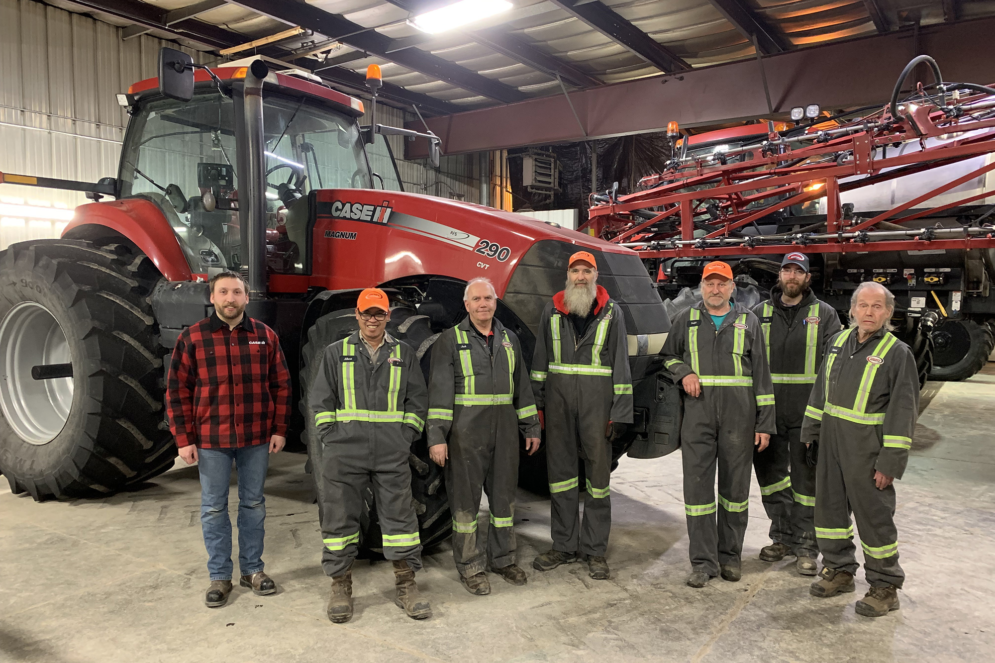 Case IH Pinnacle Service Award for Watrous